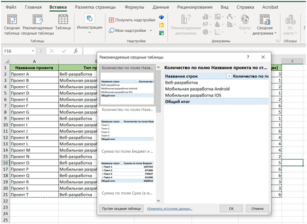 Как сделать сводную таблицу Excel: Пошаговая инструкция 6