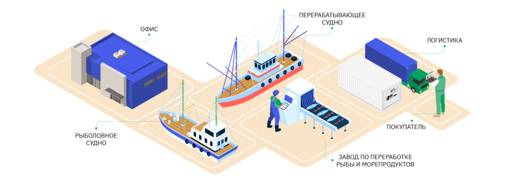 Специалисты из K2Тех создали карту отечественных решений для рыбной промышленности